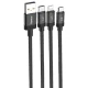 کابل 3 سر فست شارژ Baseus CAMLT-PY01 3.5A 1.2m