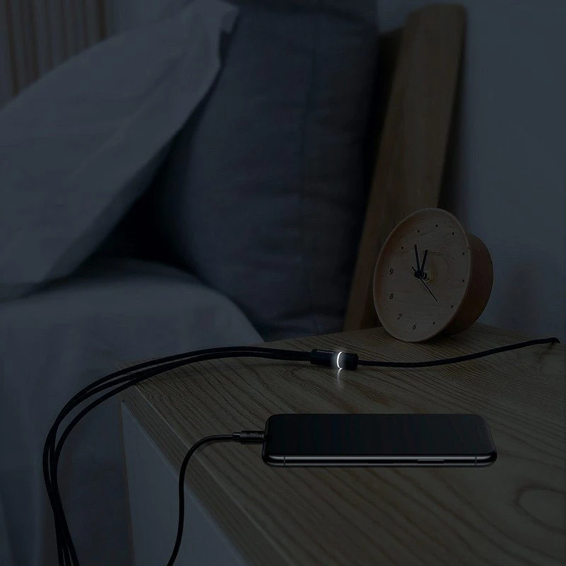 کابل 3 سر فست شارژ Baseus CAMLT-PY01 3.5A 1.2m