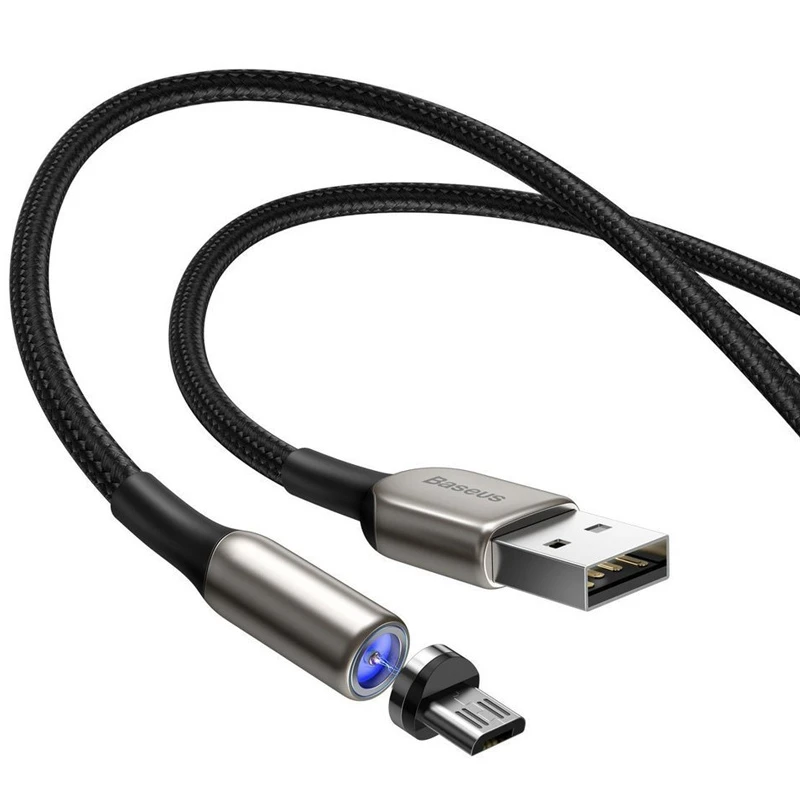 کابل میکرو یو اس بی مگنتی Baseus CAMXC-H 1m