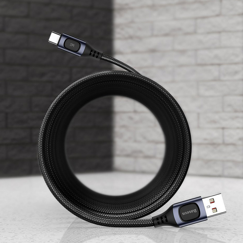 کابل فست شارژ Baseus CATSS-A QC3 5A Type-C 1m