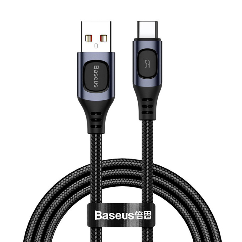 کابل فست شارژ Baseus CATSS-A QC3 5A Type-C 1m