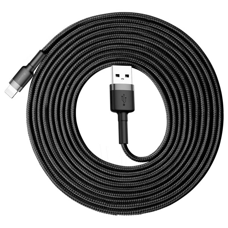 کابل آیفونی Baseus Cafule CALKLF-R 2A 3M