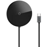 هاب باسئوس Baseus Circular Mirror WXJMY-0G USB3.0/Type-C PD + شارژر بی سیم