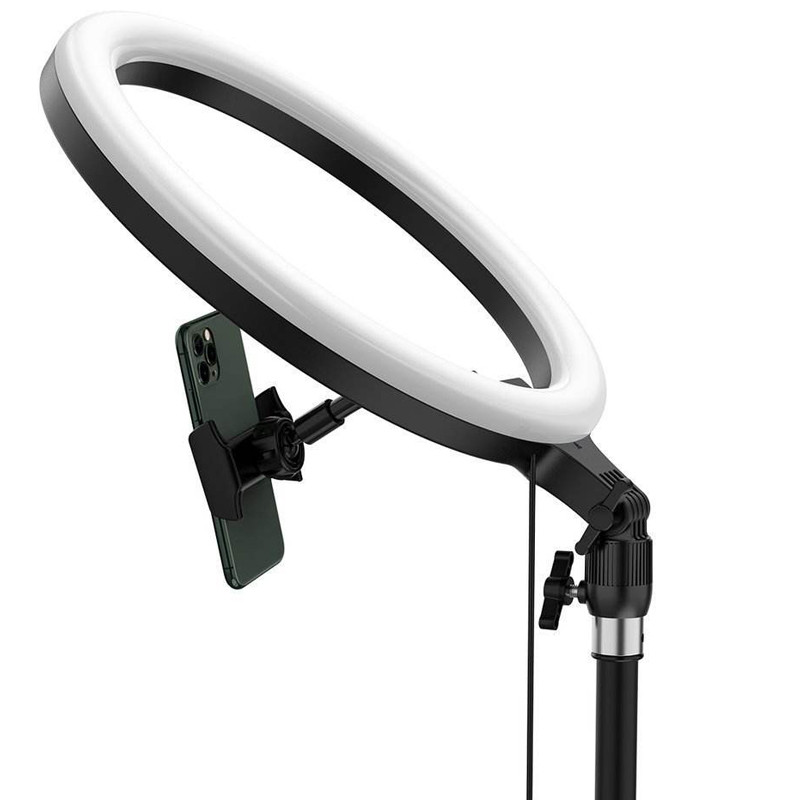 رینگ لایت پایه دار 12 اینچ Baseus Live Stream Holder CRZB12-B