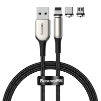 کابل 3 سر مگنتی Baseus TZCAXC-F01 2A 1m