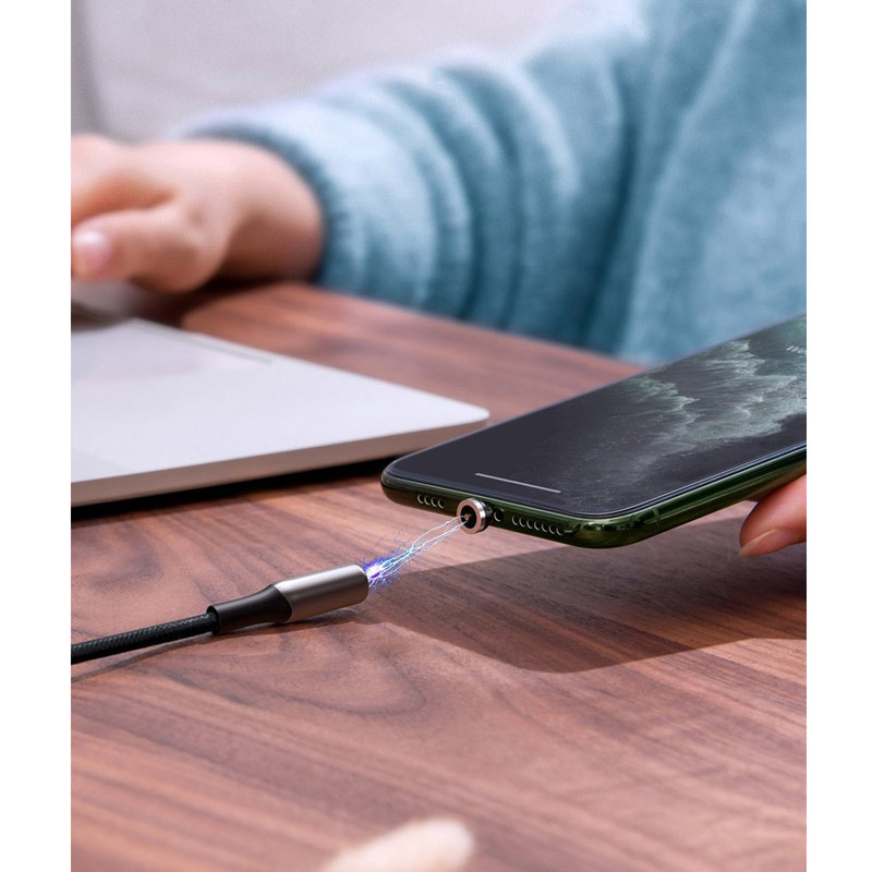 کابل 3 سر مگنتی Baseus TZCAXC-F01 2A 1m