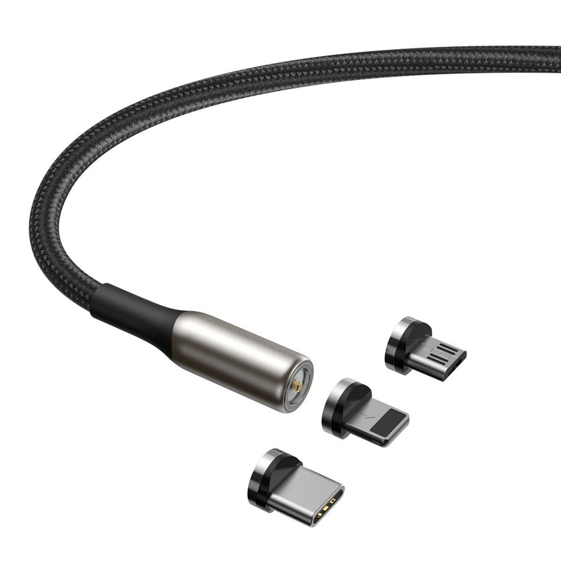 کابل 3 سر مگنتی Baseus TZCAXC-F01 2A 1m