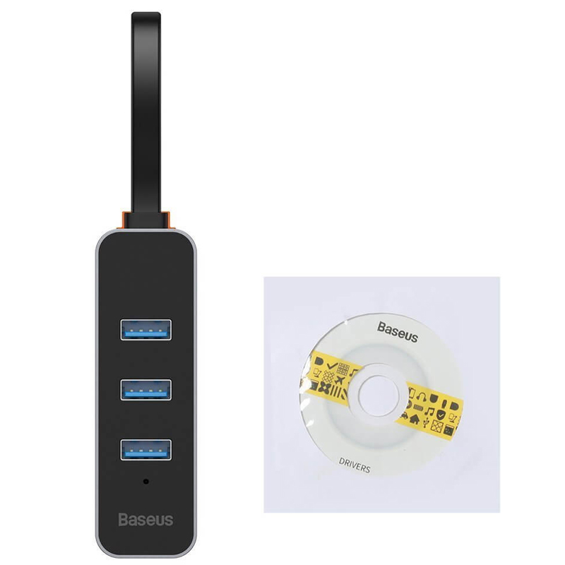 هاب 4 پورت USB2.0 باسئوس CAHUB-AH0G