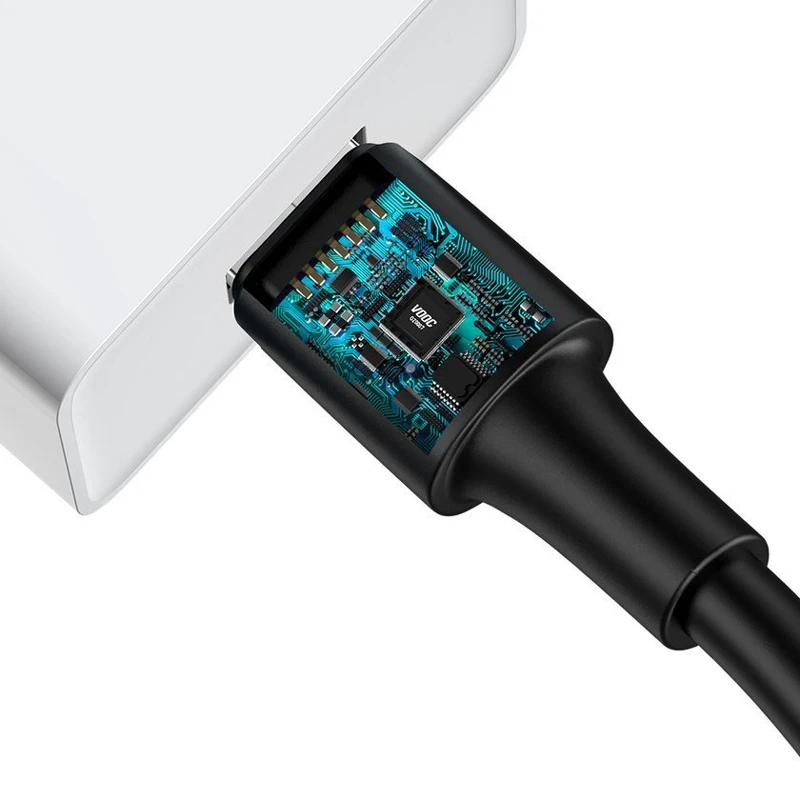 کابل فست شارژ Baseus CATSW-F VOOC 5A Type-C 1m