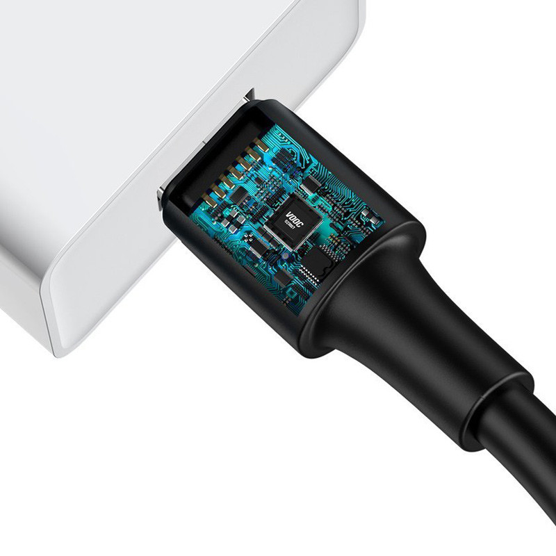 کابل فست شارژ Baseus CATSW-F VOOC 5A Type-C 1m