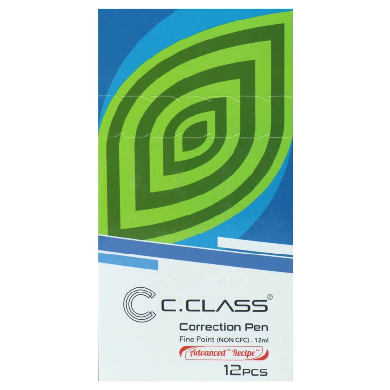 غلط گیر قلمی C.Class Fine Point 12ml بسته 12 عددی