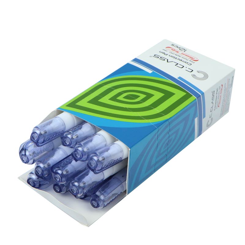 غلط گیر قلمی C.Class Fine Point 12ml بسته 12 عددی