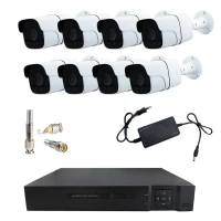 پکیج دوربین تشخیص چهره 8 تایی سی پلاس CPLUS کد 4