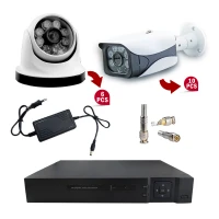 پکیج دوربین تشخیص چهره 16 تایی سی پلاس CPLUS کد 5