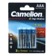 باتری چهارتایی نیم قلمی کملیون Digi Alkaline LR03