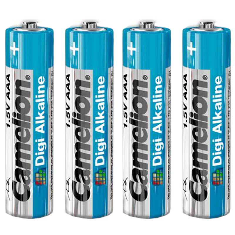 باتری نیم قلمی 4 تایی Camelion Digi Alkaline 1.5v AAA