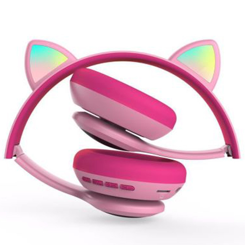 هدفون بلوتوثی رم خور Cat Ear CT-66