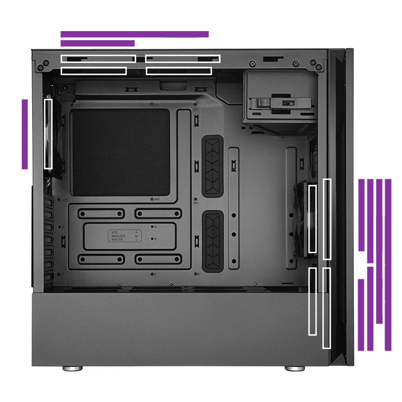 کیس کامپیوتر کولرمستر Cooler Master Silencio S600