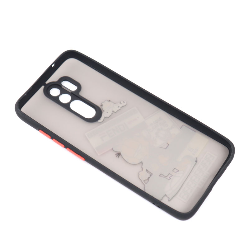 قاب PC مات طرحدار Xiaomi Redmi Note 8 Pro کد5