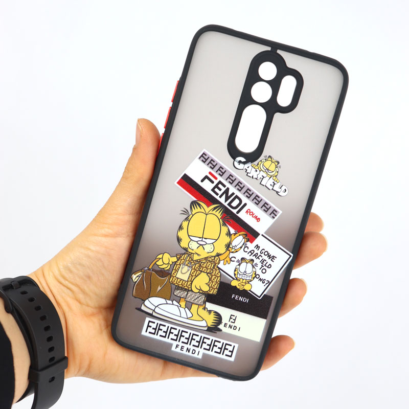 قاب PC مات طرحدار Xiaomi Redmi Note 8 Pro کد5