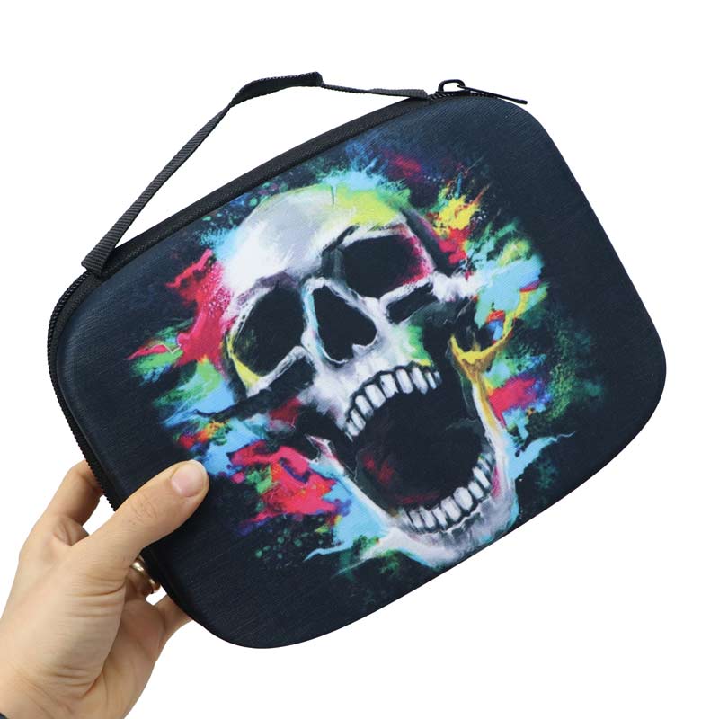 کیف دسته بازی دوبل طرح Skeleton رنگی