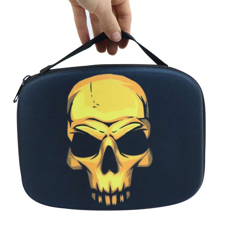 کیف دسته بازی دوبل طرح Skeleton کد 2 طلایی