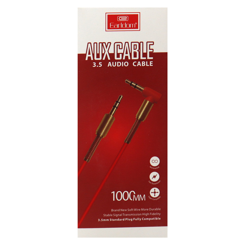 کابل EARLDOM ET-AUX01 AUX 1m یکسر L