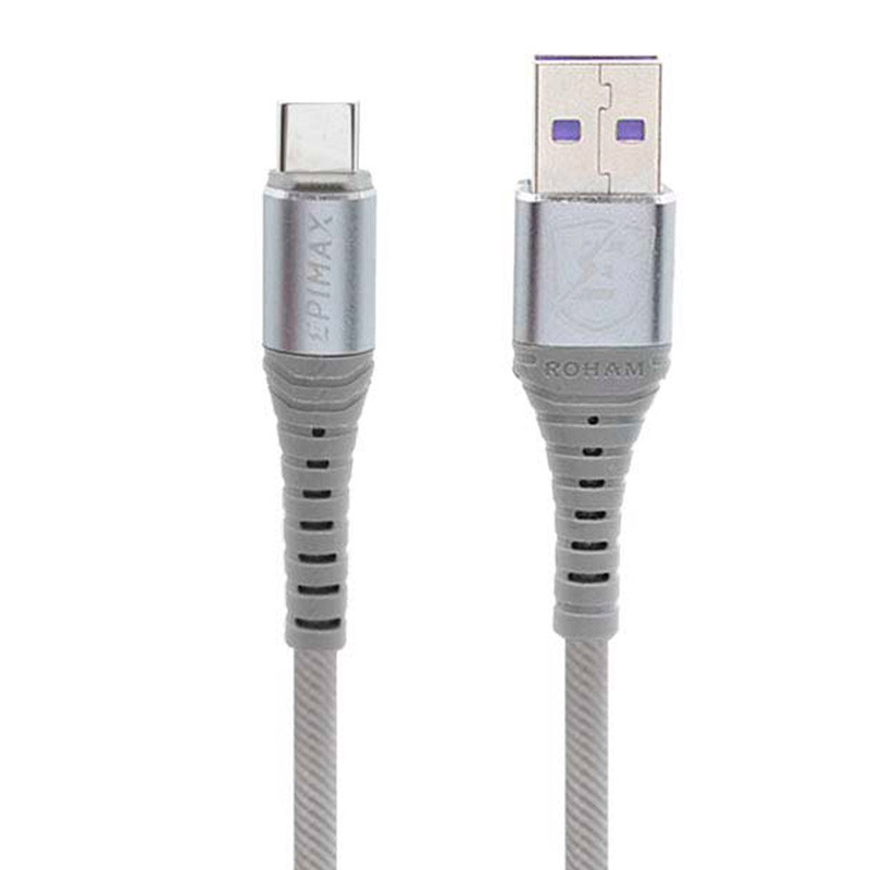 کابل کنفی تایپ سی Epimax EC-02 5A 1.2m