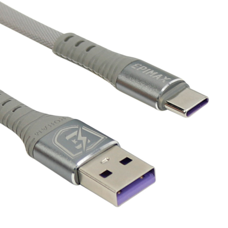 کابل کنفی تایپ سی Epimax EC-02 5A 1.2m
