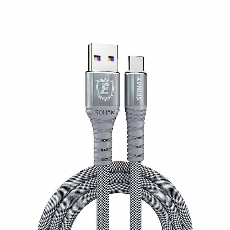 کابل کنفی تایپ سی Epimax EC-02 5A 1.2m