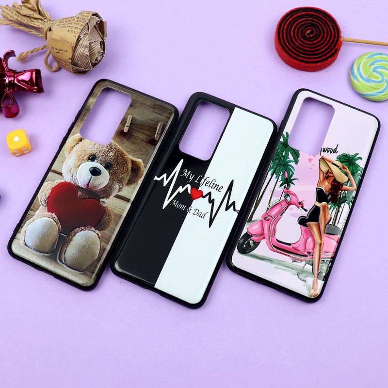 قاب فانتزی برجسته دخترانه هواوی P40 Pro سری 2