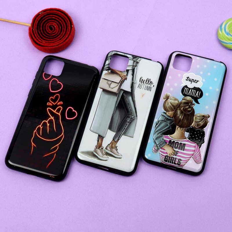 قاب فانتزی برجسته دخترانه هواوی Y5p سری 2