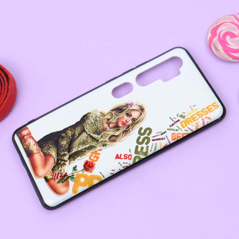 قاب فانتزی برجسته دخترانه شیائومی Mi Note 10 Lite سری 2