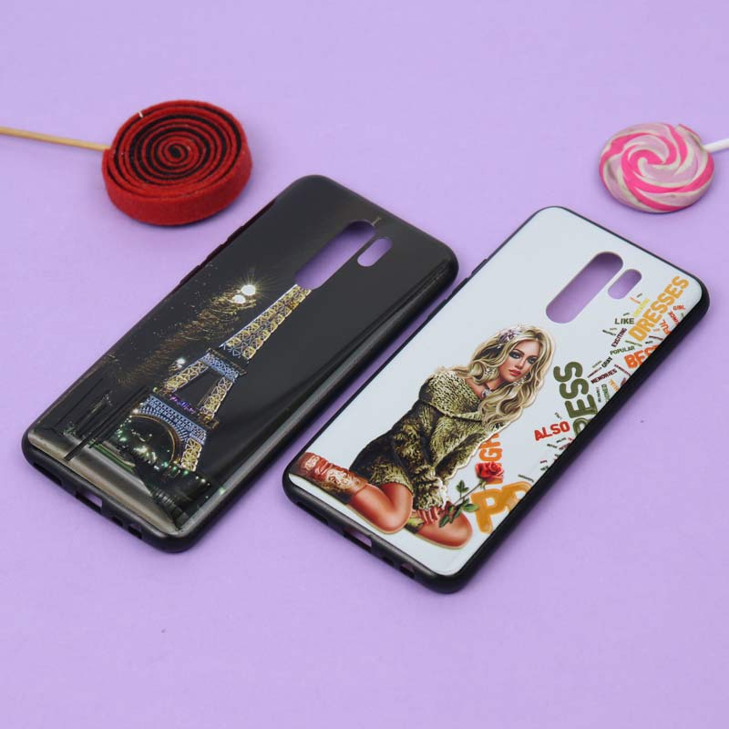 قاب فانتزی برجسته دخترانه شیائومی Redmi 9 سری 2