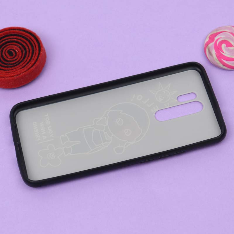 قاب فانتزی برجسته دخترانه شیائومی Redmi 9 سری 2