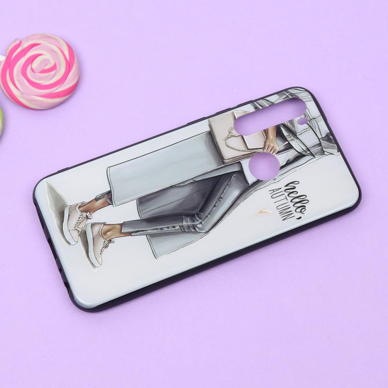 قاب فانتزی برجسته دخترانه شیائومی Redmi Note 8 سری 2
