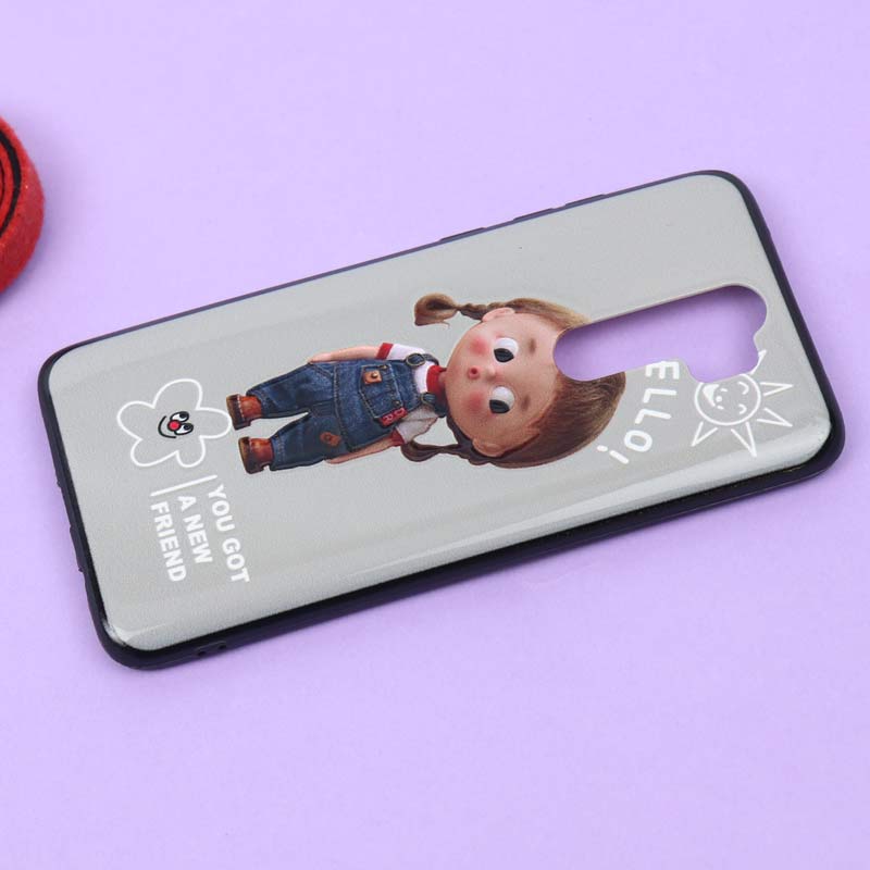 قاب فانتزی برجسته دخترانه شیائومی Redmi Note 8 Pro سری 2