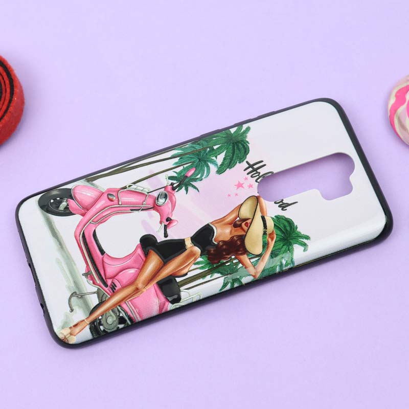 قاب فانتزی برجسته دخترانه شیائومی Redmi Note 8 Pro سری 2