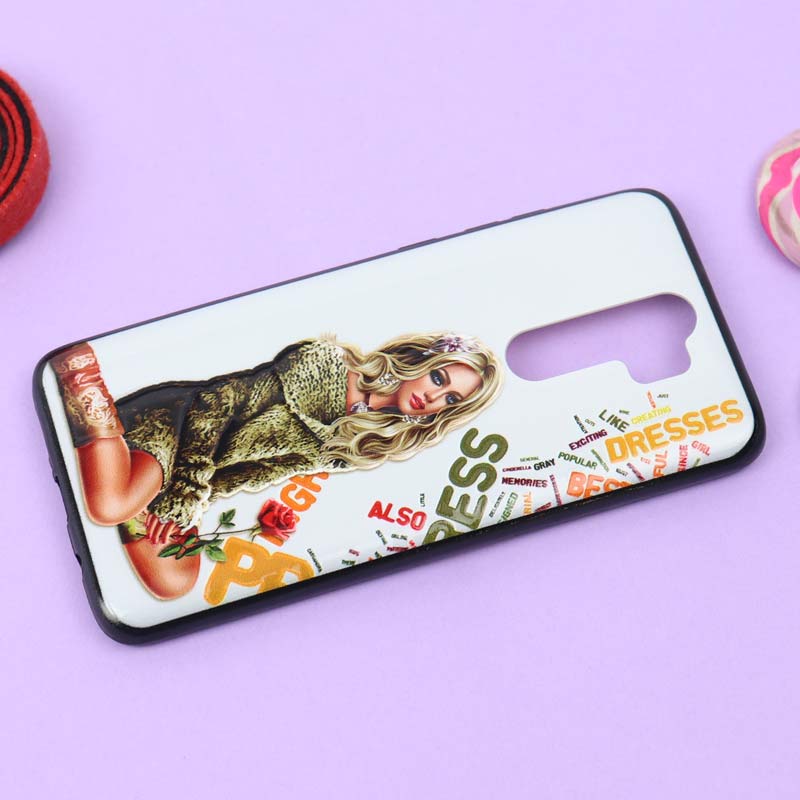 قاب فانتزی برجسته دخترانه شیائومی Redmi Note 8 Pro سری 2