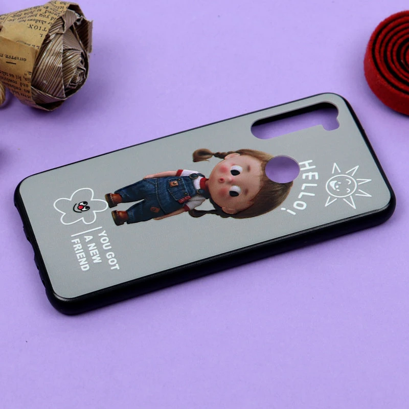 قاب فانتزی برجسته دخترانه شیائومی Redmi Note 8T سری 2