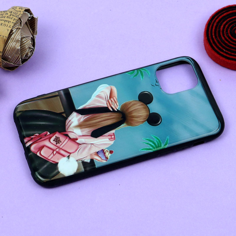 قاب فانتزی برجسته دخترانه آیفون iPhone 11 سری 2