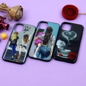 قاب فانتزی برجسته دخترانه آیفون iPhone 11 Pro سری 2