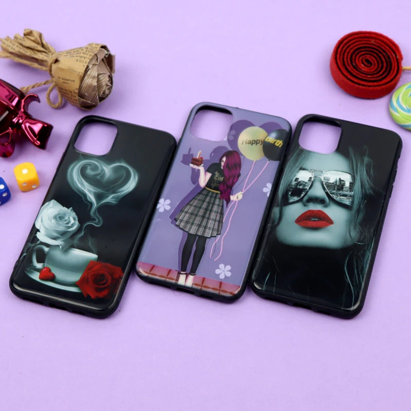 قاب فانتزی برجسته دخترانه آیفون iPhone 11 Pro Max سری 2