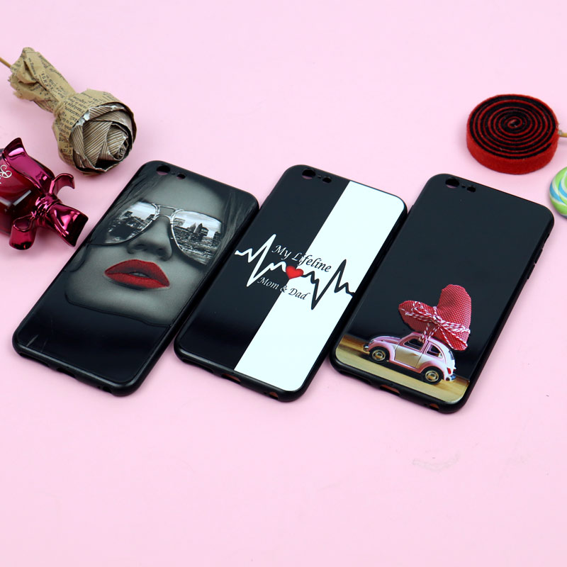 قاب فانتزی برجسته دخترانه آیفون iPhone 6 Plus / 6s Plus سری 2