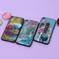 قاب فانتزی برجسته دخترانه آیفون iPhone X/XS سری 2