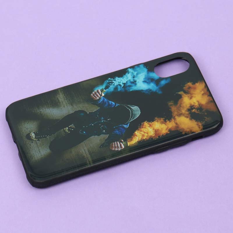 قاب فانتزی برجسته پسرانه آیفون iPhone X/XS سری 2