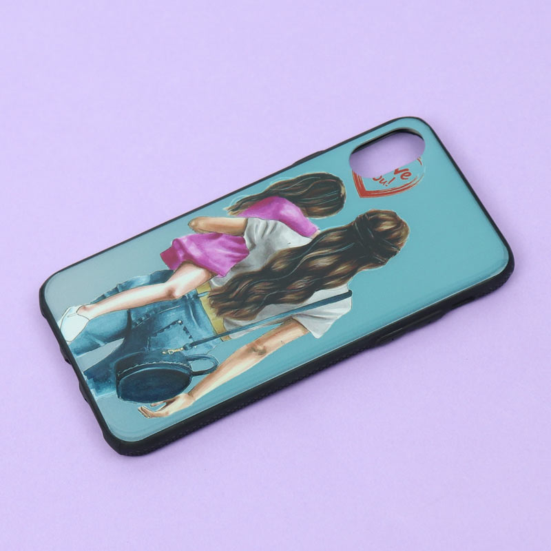 قاب فانتزی برجسته دخترانه آیفون iPhone X/XS سری 2