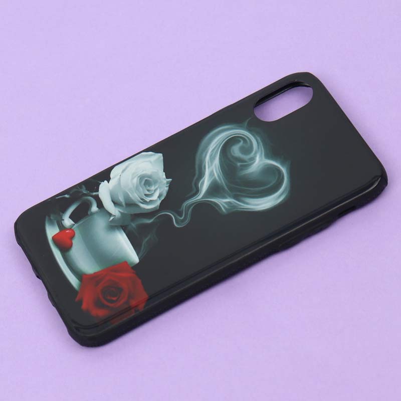 قاب فانتزی برجسته دخترانه آیفون iPhone X/XS سری 2