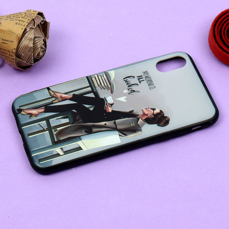 قاب فانتزی برجسته دخترانه آیفون iPhone XS Max سری 2