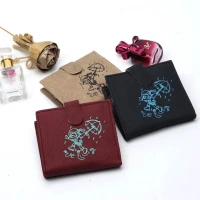 کیف عابر جا پولی دار دکمه مخفی تک سلفون